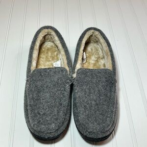 Cozy Gray Men's Loafers Size 13-14 NWT